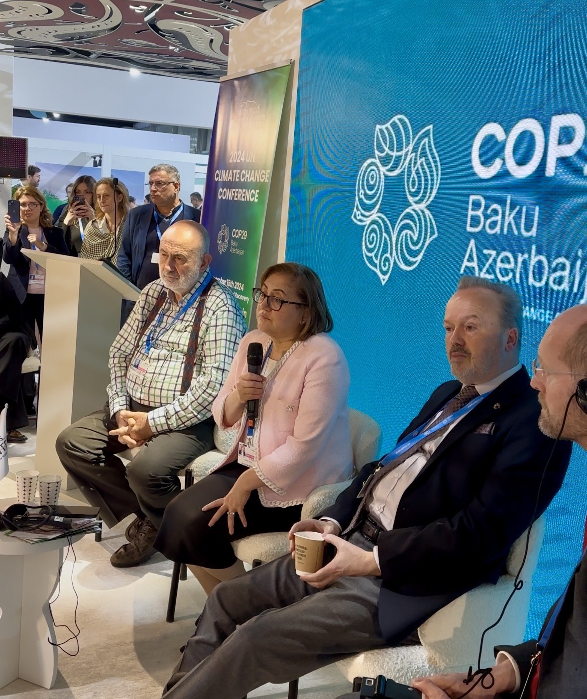 COP29&rsquo;da Gaziantep B&uuml;y&uuml;kşehir&rsquo;in &ccedil;evre projeleri anlatıldı
