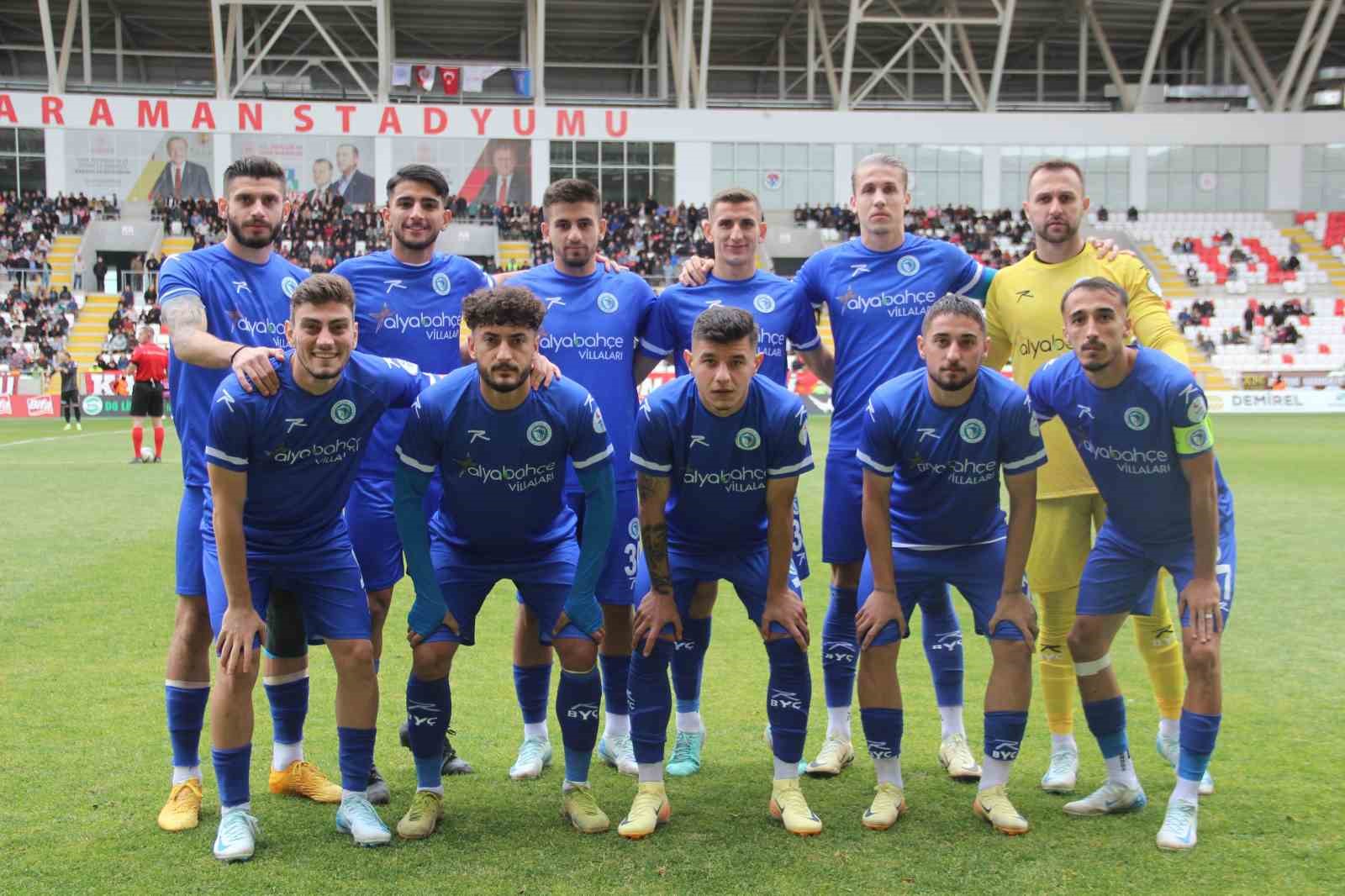 Nesine 2. Lig: Karaman FK: 1 - Beyoğlu Yeni &Ccedil;arşı Spor Faaliyetleri: 2
