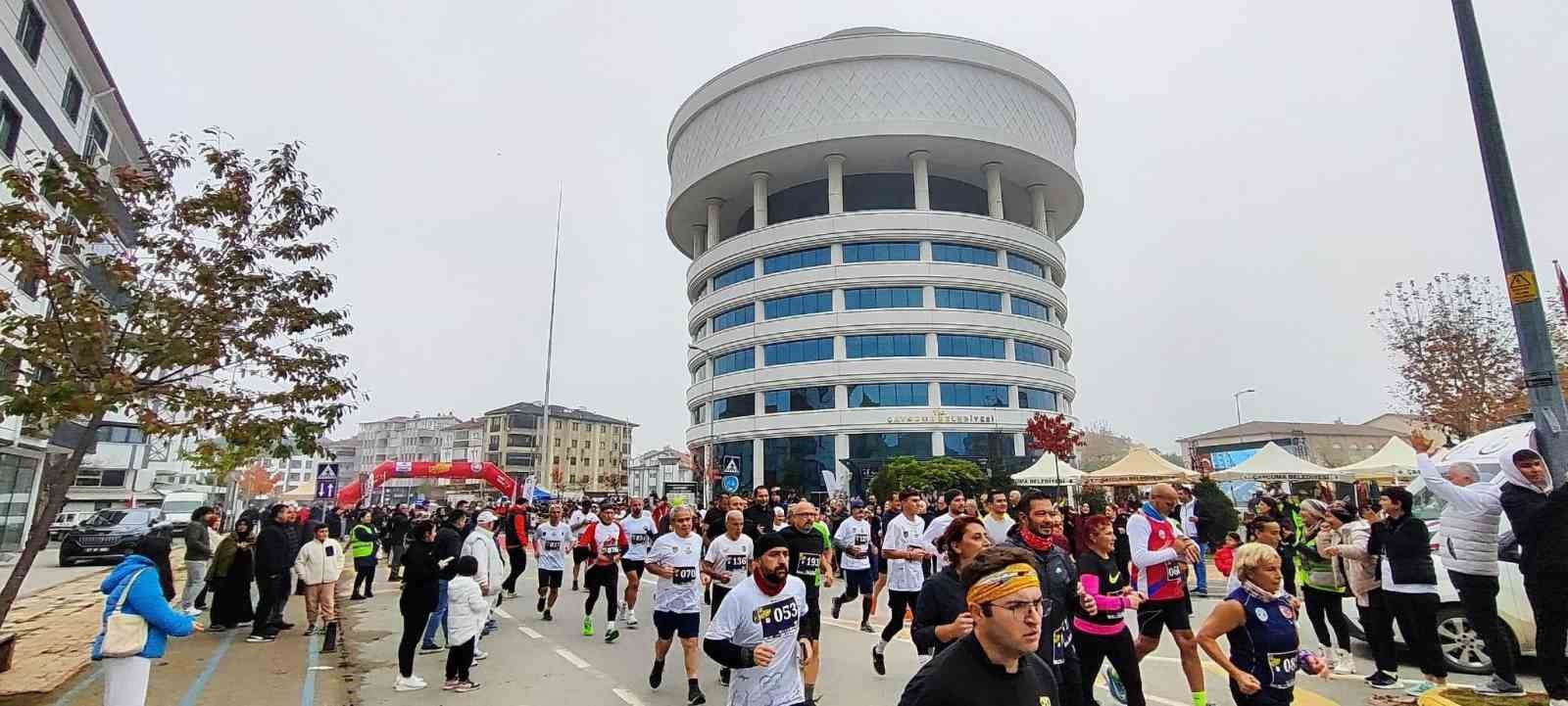 Çaycuma koşusunda şampiyon Etiyopyalı RegAsa oldu