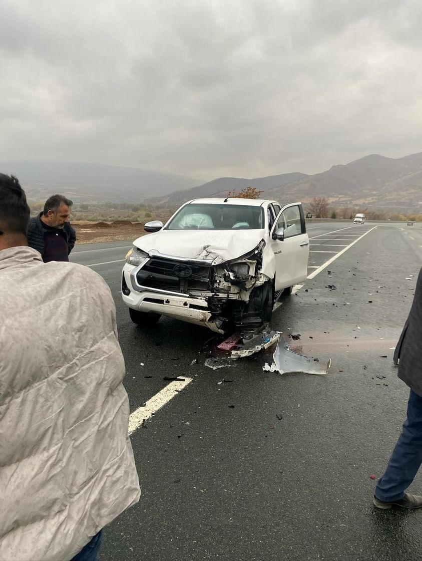 Elazığ’da trafik kazası: 1 yaralı
