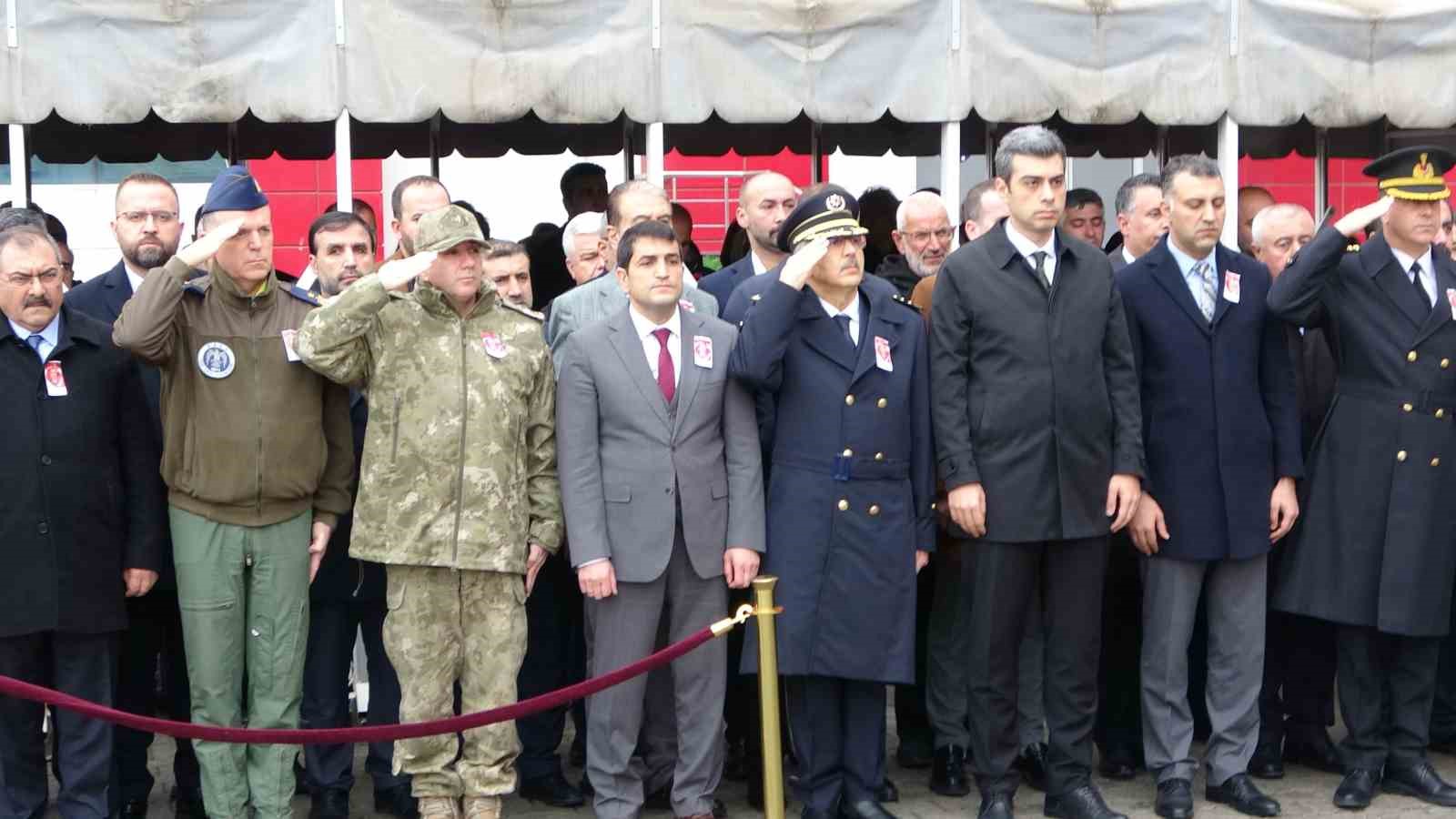 Malatya’da kazada şehit olan polis memuru için tören düzenlendi
