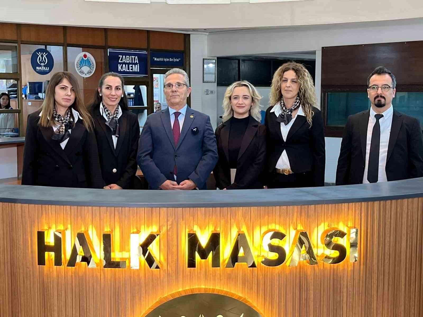 Nazilli Belediyesi ‘Halk Masası’ ile hızlı çözüm olacak