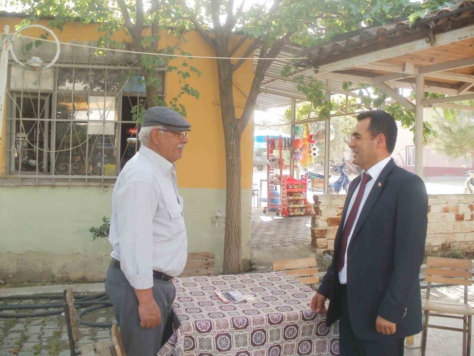 DYP İl Başkanı &Ouml;zt&uuml;rk; &ldquo;Bizde milletin menfaati en &ouml;ndedir&rdquo;
