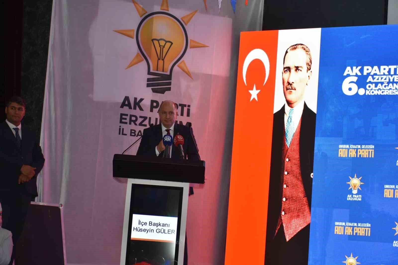 AK Parti Aziziye&rsquo;de kongre heyecanı
