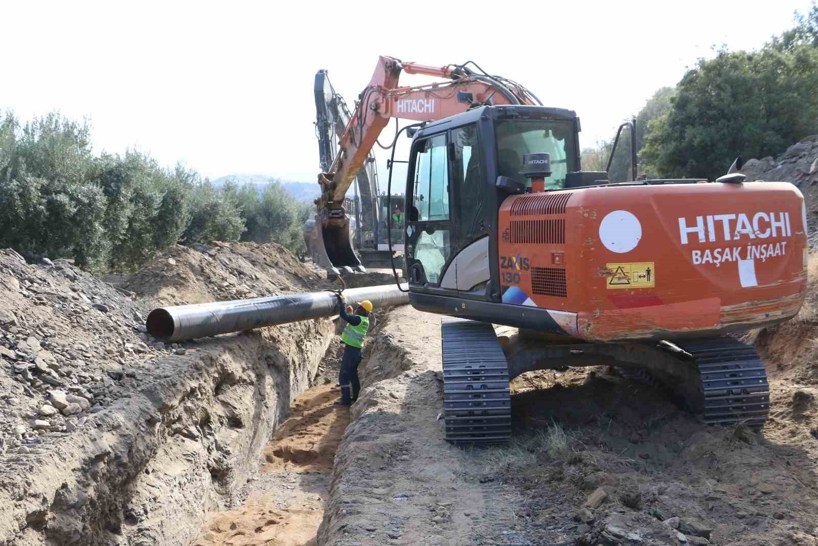 Alaşehir’in içme suyu altyapısına 200 milyon TL’lik yatırım