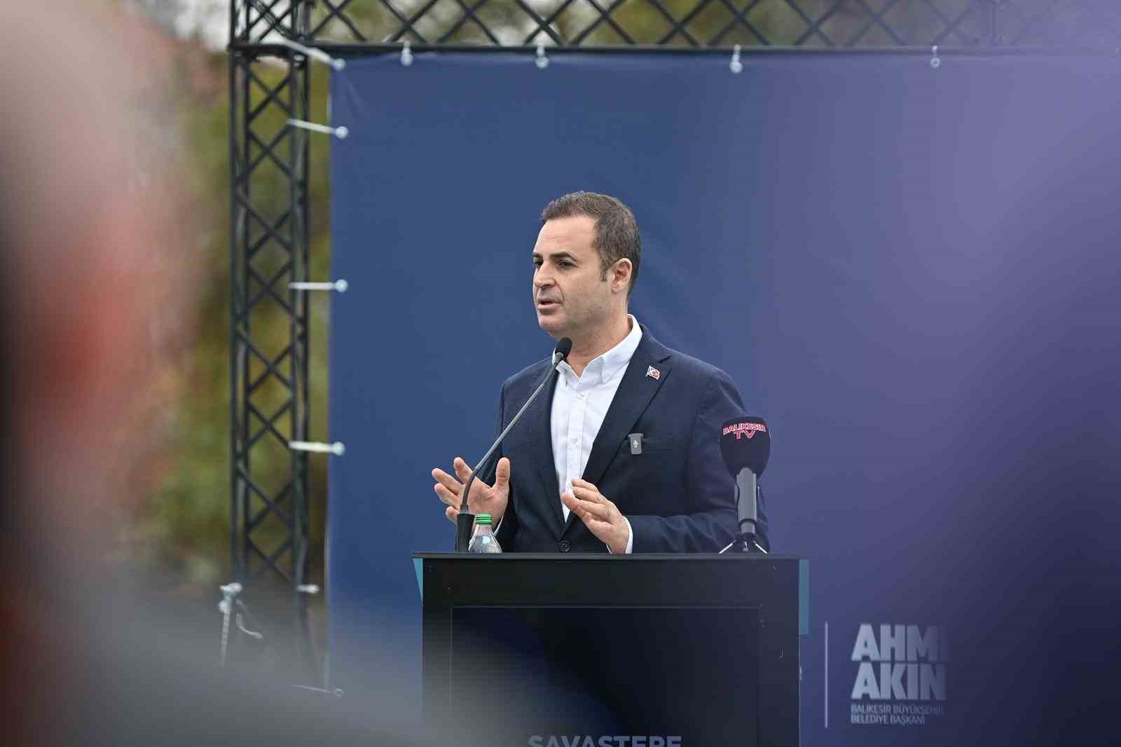 Balıkesir B&uuml;y&uuml;kşehirden Savaştepe&rsquo;ye b&uuml;y&uuml;k yatırım
