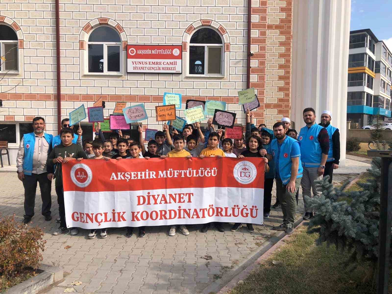 Akşehir’de öğrenciler ara tatil kampı ile sevindi