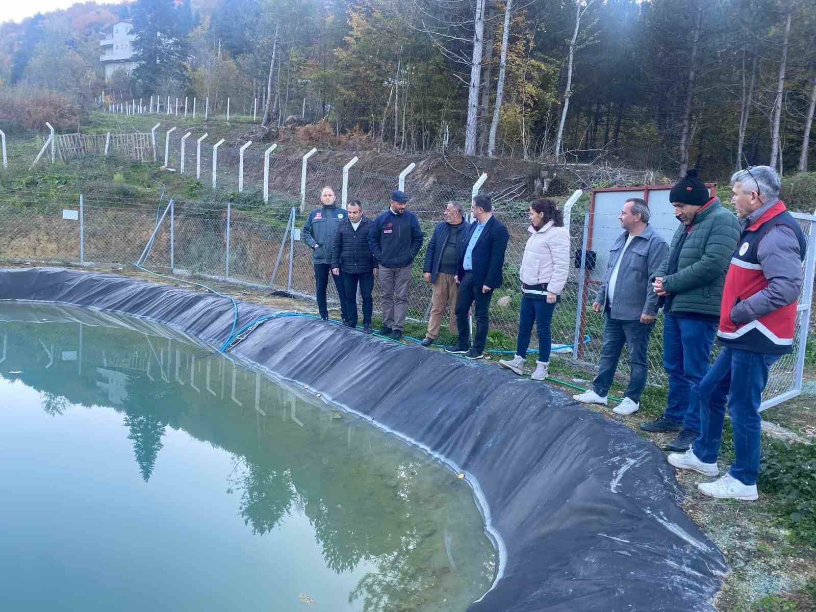 Kastamonu’da 100 tonluk su hasadı ile verimli sulama dönemi başladı