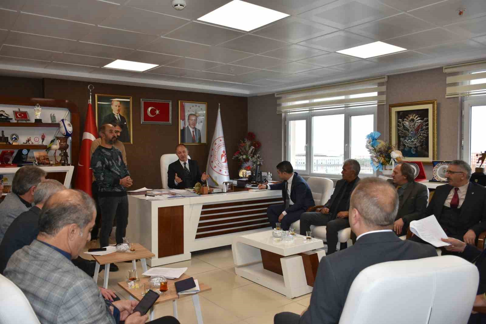GSİM&rsquo;de bilgilendirme ve değerlendirme toplantısı
