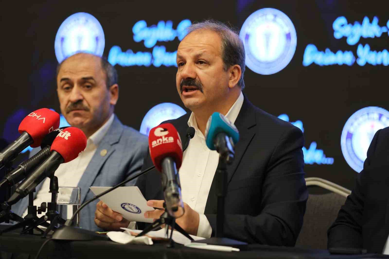 Sağlık-Sen Genel Başkanı Doğan: &ldquo;Sağlık &ccedil;alışanlarımız hayati bir sorumluluğu omuzlarında taşımaktadır&rdquo;
