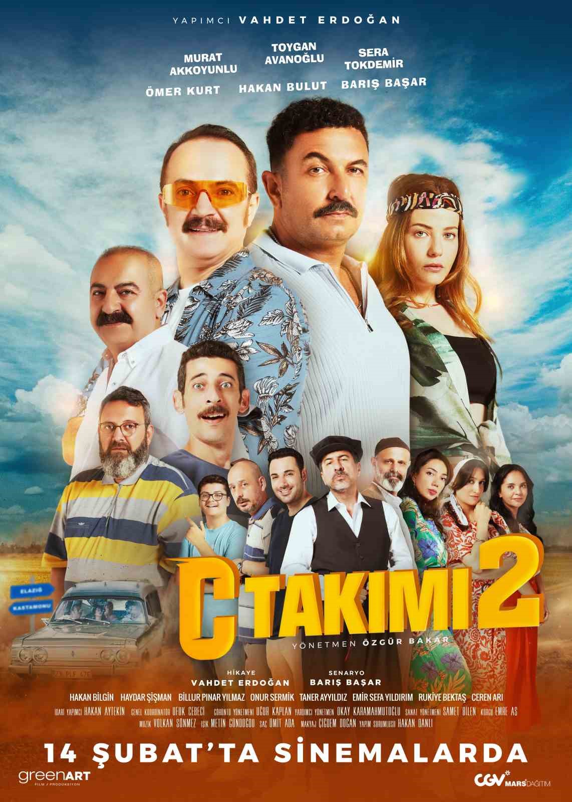 Yerli komedi filminin ikincisinin afişi yayınlandı