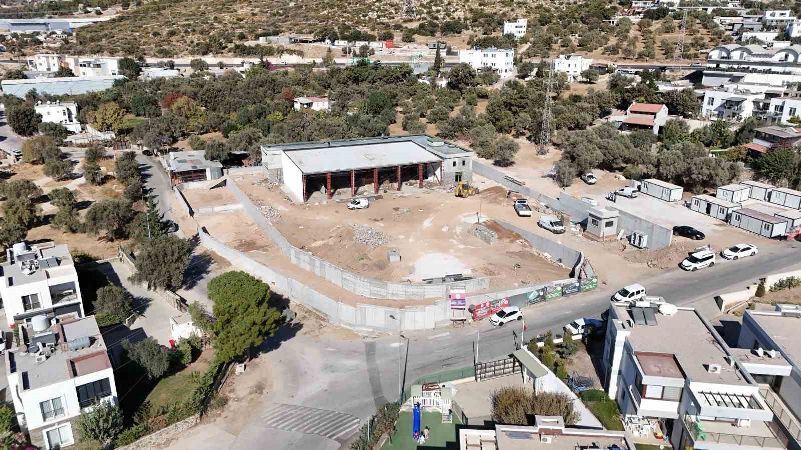 Bodrum&rsquo;da Yeni İtfaiye Binası 2025&rsquo;te hizmete giriyor
