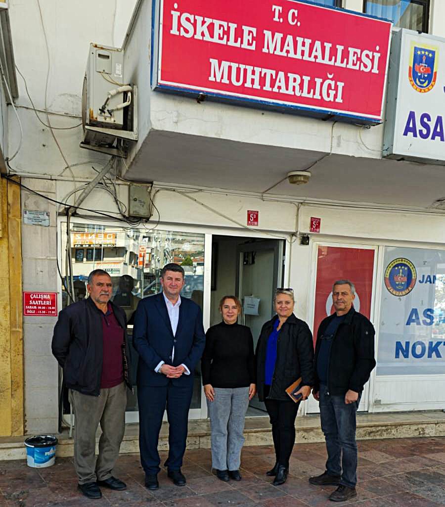 Zeybek, Edremit&rsquo;te muhtarların sorunlarını dinledi
