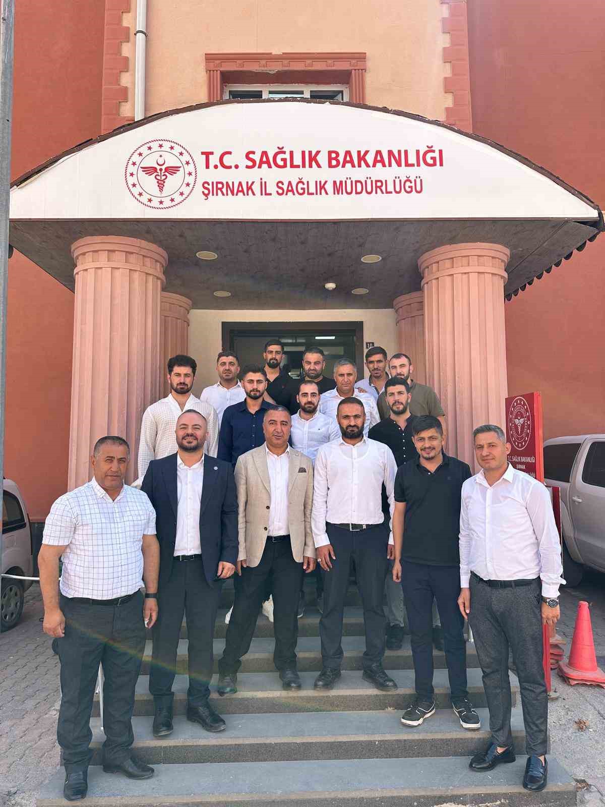 Başkan Anmal, sağlık çalışanlarının sorunlarını dinledi
