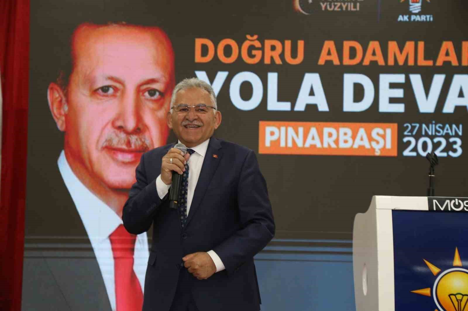 Kayseri Büyükşehir’den Pınarbaşı’da 6 yılda 1 milyar TL’lik yatırım