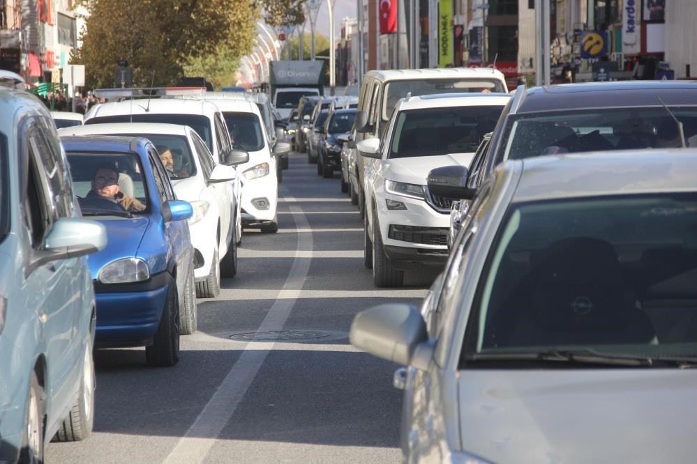 Erzincan’da araç sayısı 76 bin 252 oldu