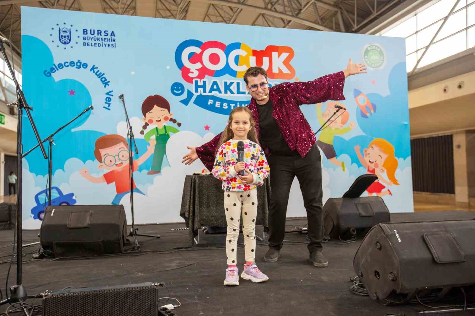 Bursa&rsquo;da Çocuk Hakları Festivali