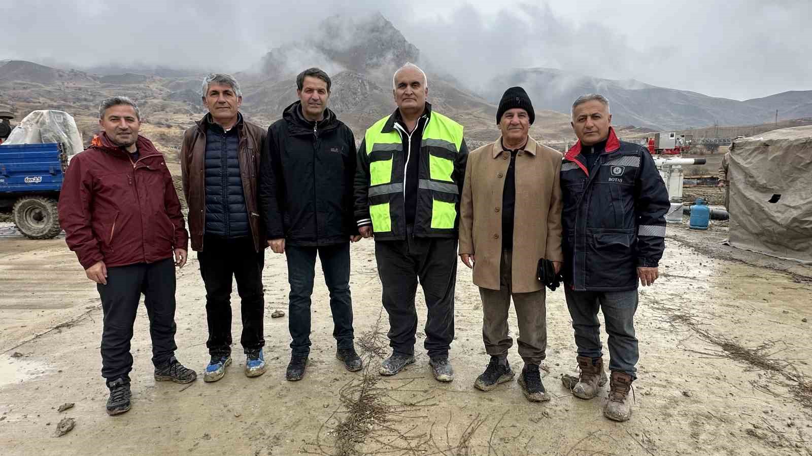 Y&uuml;ksekova&rsquo;da doğal gaz heyecanı, &ccedil;alışmaların y&uuml;zde 95&rsquo;i bitti
