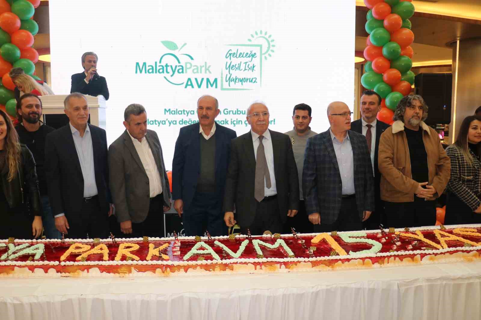 MalatyaPark AVM 15. yılını coşkulu bir etkinlikle kutladı