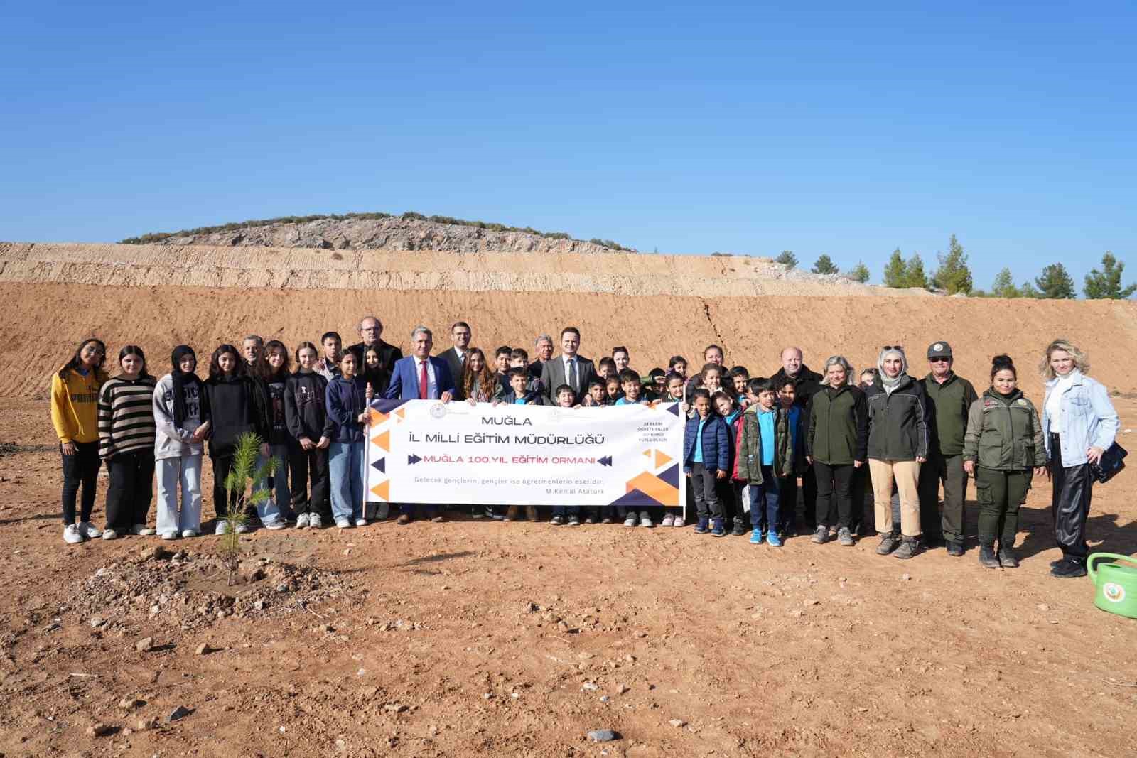 Muğla’da öğrenciler ve öğretmenler “Geleceğe Nefes” oldu