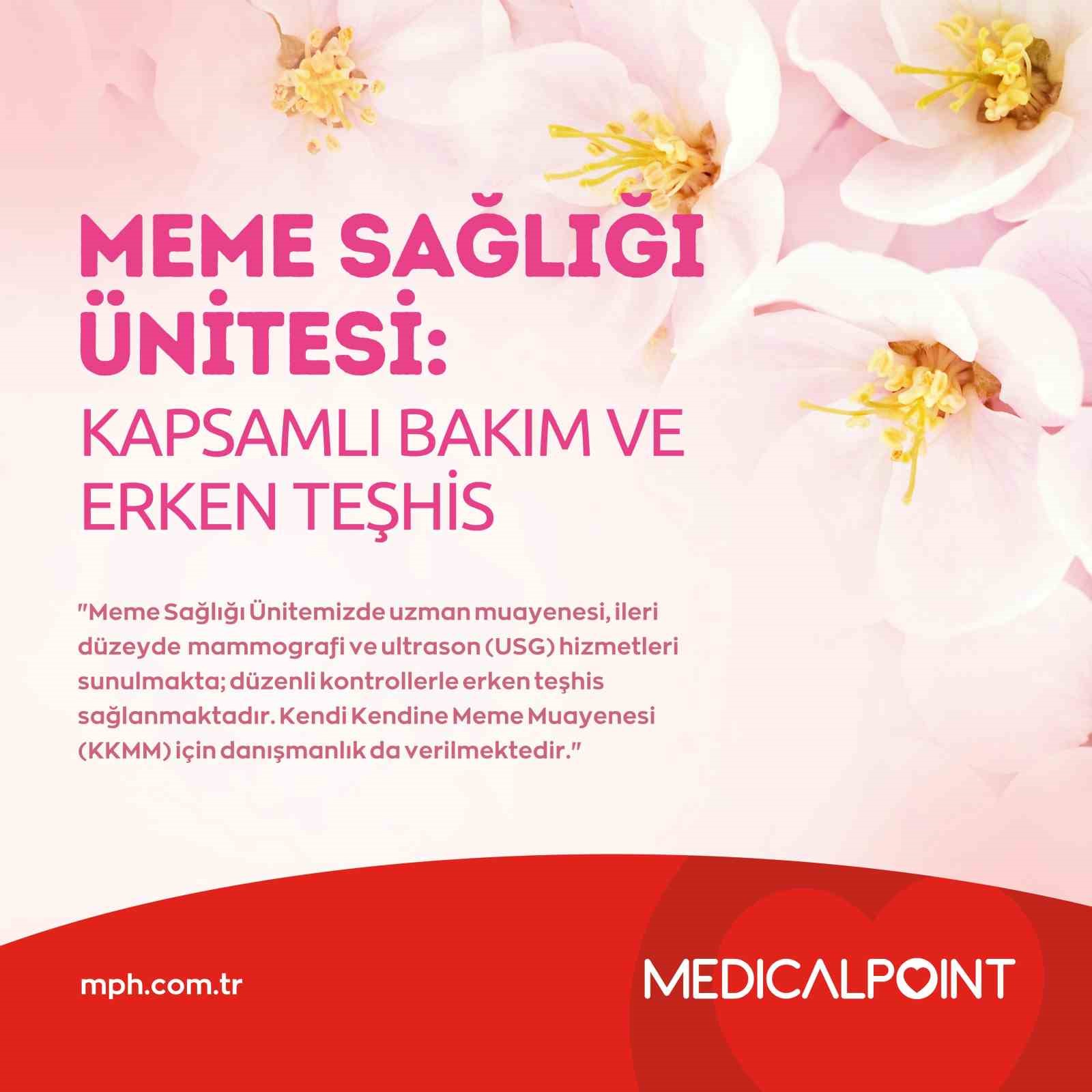 Medical Point’te meme sağlığı polikliniği açıldı