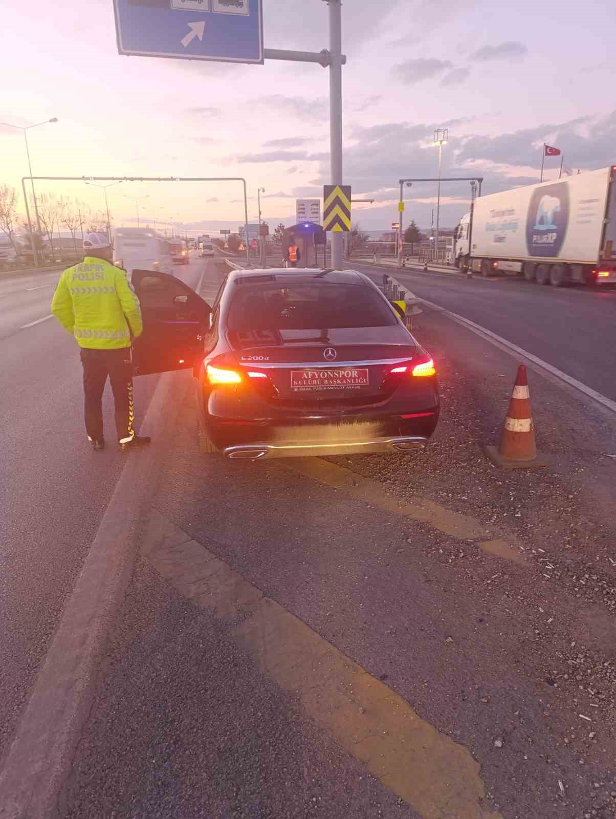 Usulsüz plakayı emniyet affetmedi