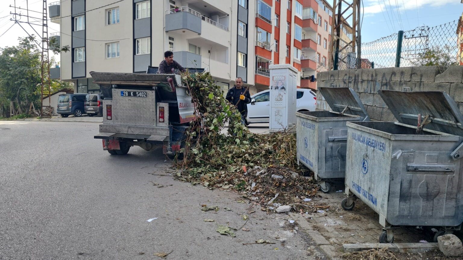 Bulancak’ta günde 50 ton çöp toplanıyor
