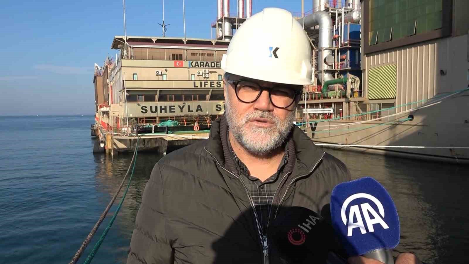 Deprem bölgesinde görevini tamamlayan yaşam gemisi Yalova’da bakıma alındı