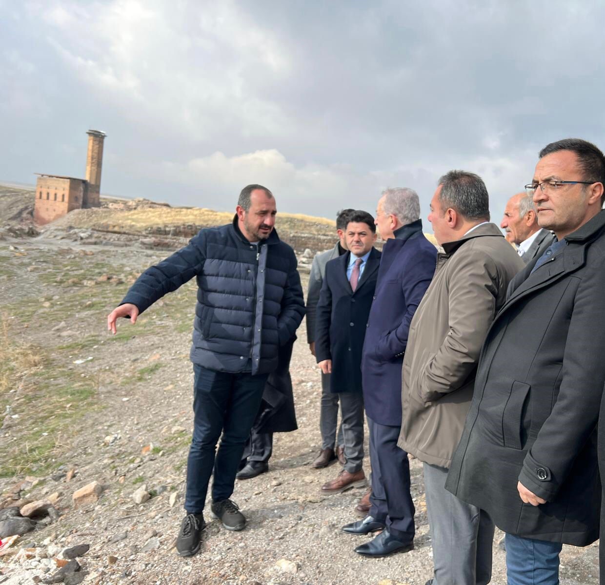 MHP Genel Başkan Yardımcısı Durmaz, Ani &Ouml;ren Yerini ziyaret etti
