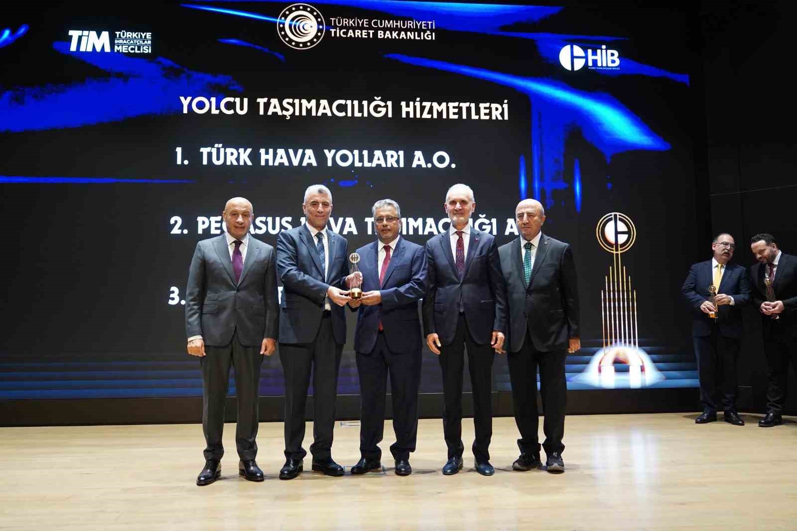 Türk Hava Yolları hizmet ihracatında zirvede yer aldı
