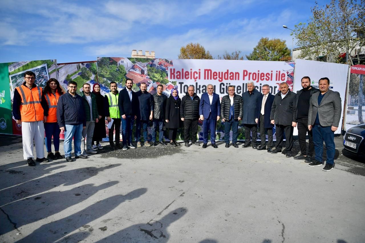 İstanbul’da Topkapı Kaleiçi Meydanı yeniden hayat bulacak
