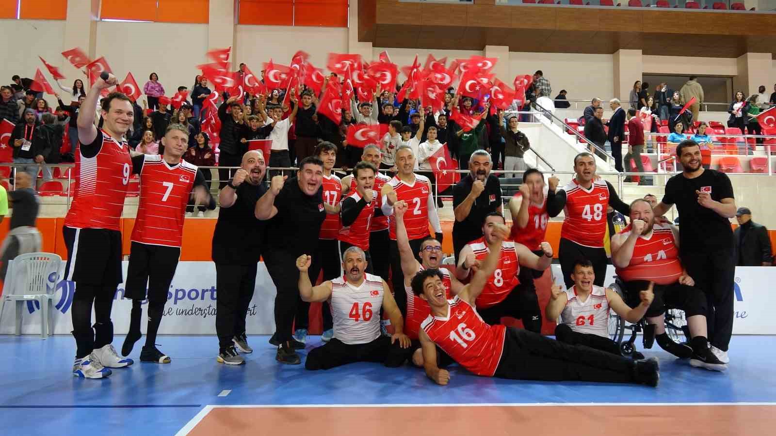 ParaVolley Oturarak Voleybol Milli Takımı ilk ma&ccedil;ından galip
