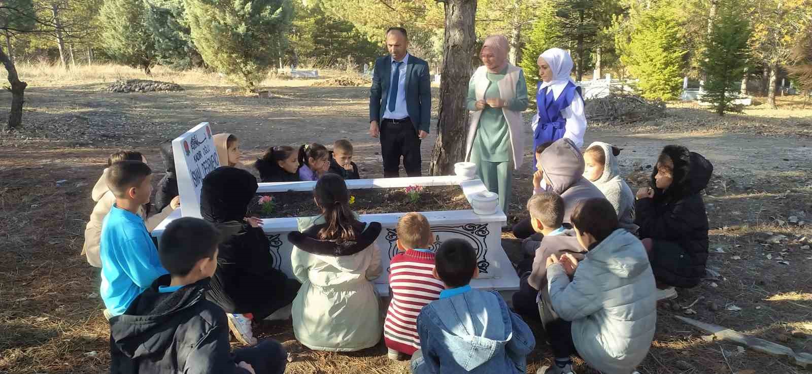 Minik &ouml;ğrencilerden vefa &ouml;rneği
