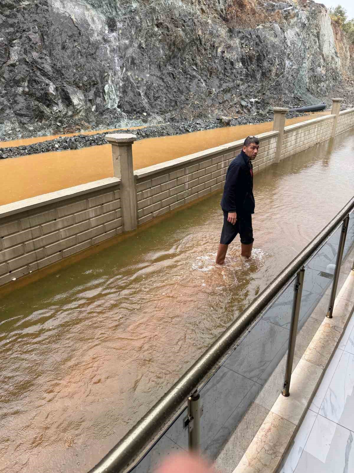 Ortaca’ya 24 saatte rekor yağış
