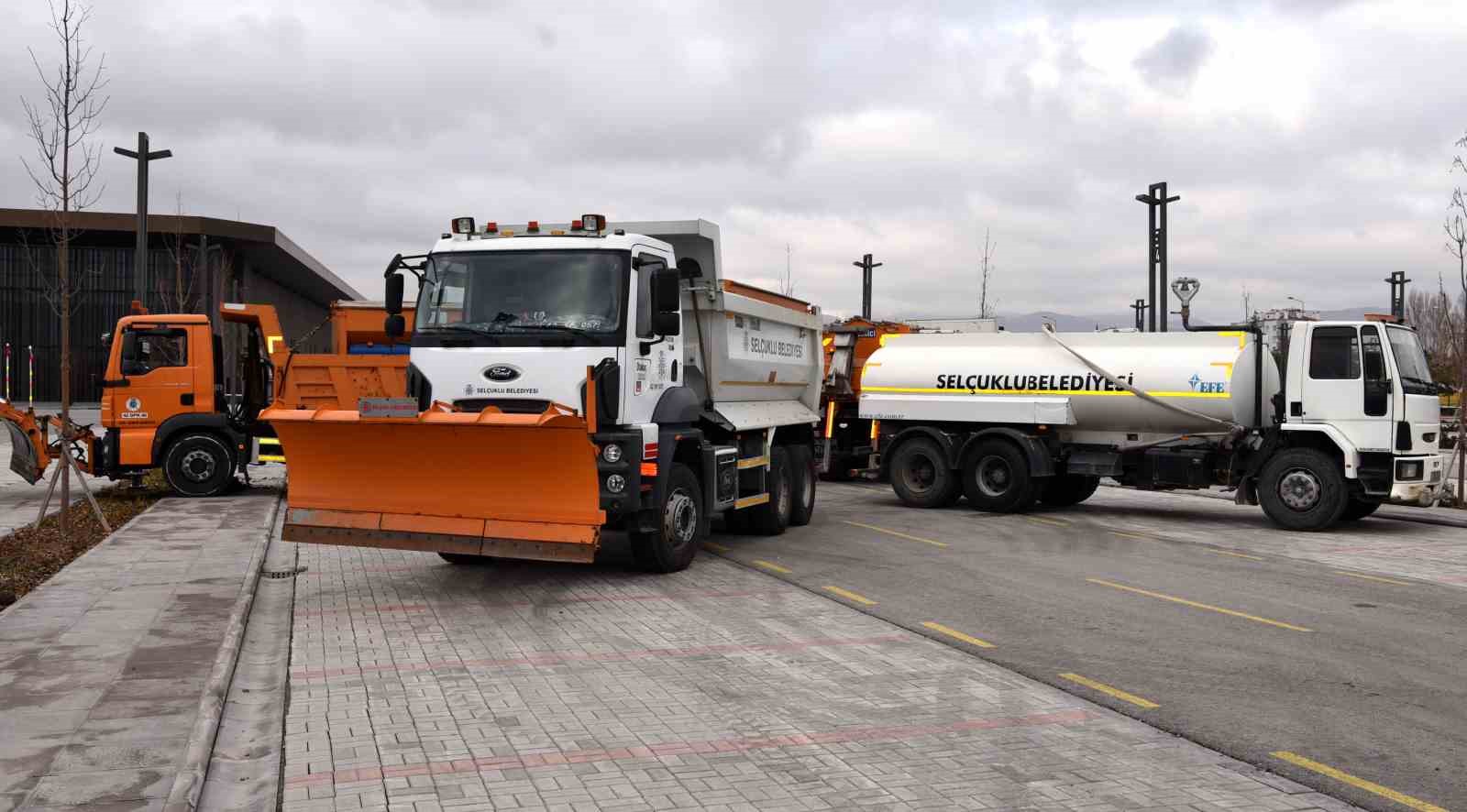 Selçuklu Belediyesi kış öncesi tüm hazırlıklarını tamamladı
