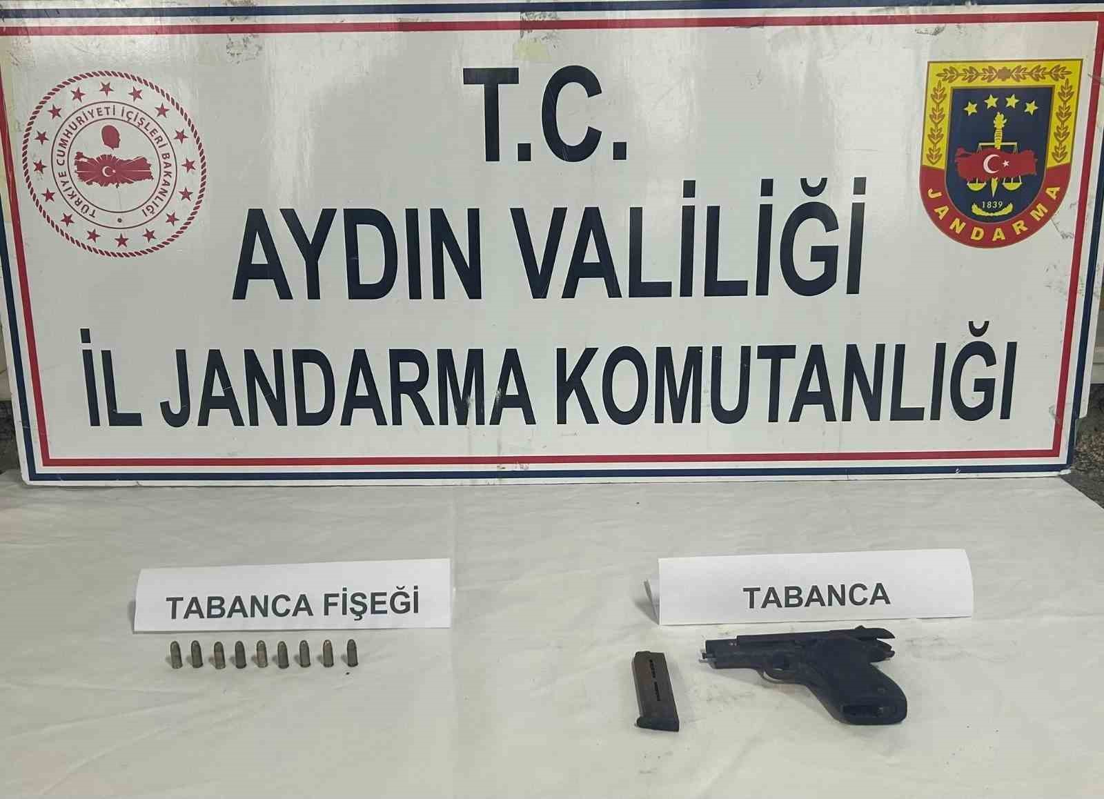 Aydın’da 12 adet ruhsatsız tabanca geçirildi