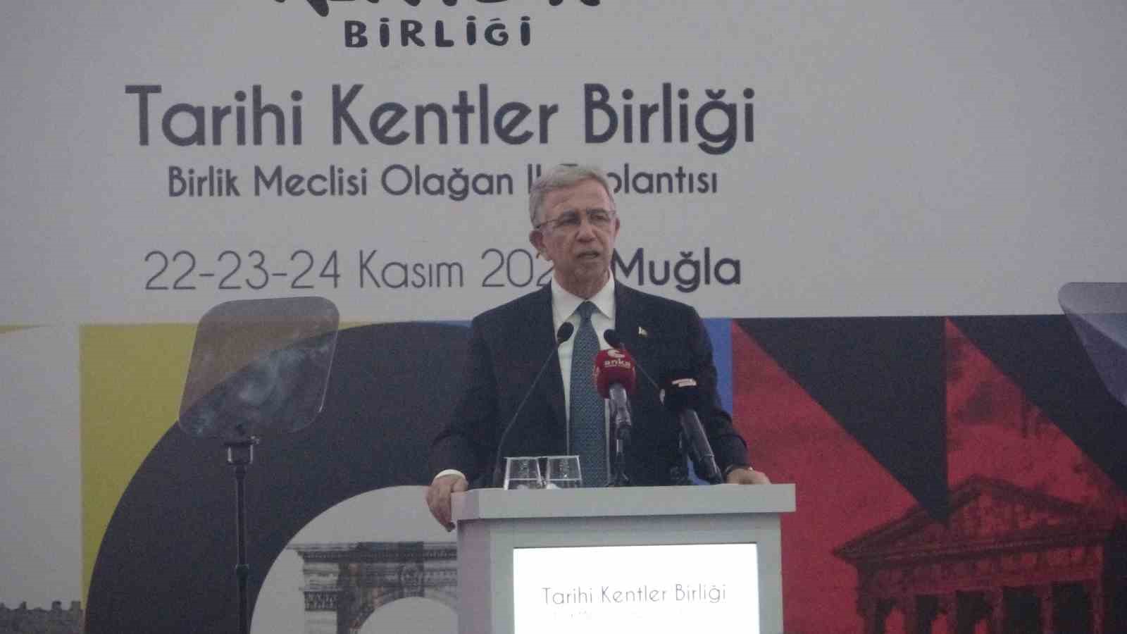 Tarihi Kentler Birliği toplantısı Marmaris’te başladı
