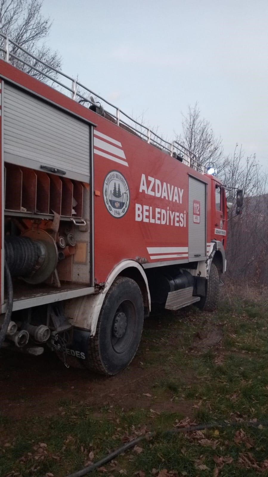 Kastamonu’da alevlere teslim olan ev kullanılmaz hale geldi
