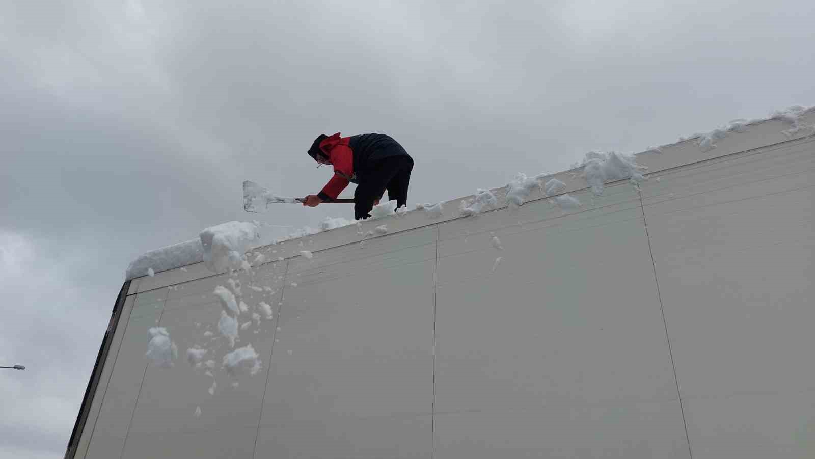 Samsun’da kar yağışı etkili oldu
