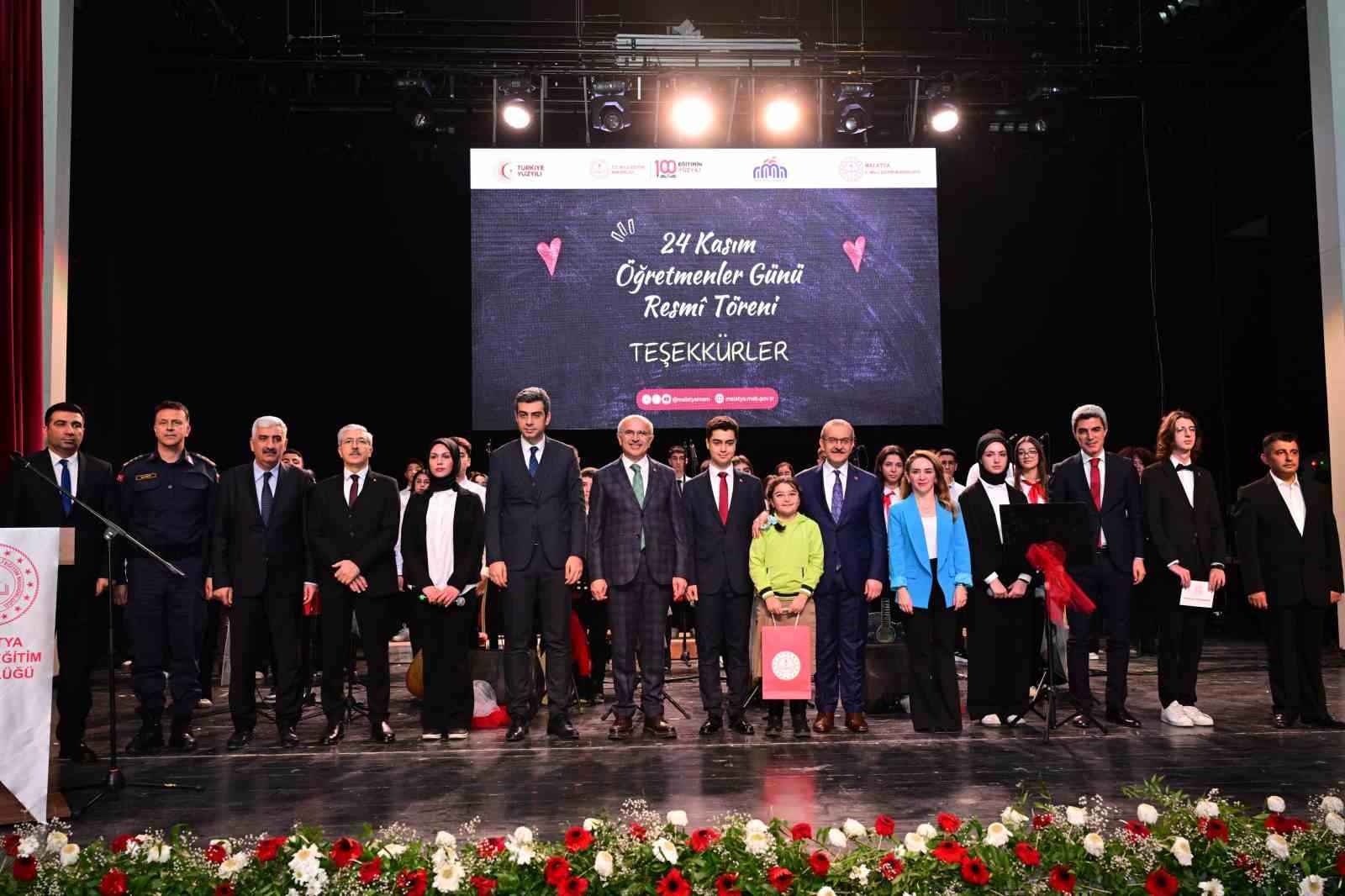 Malatya&rsquo;da 24 Kasım &Ouml;ğretmenler G&uuml;n&uuml; etkinliği
