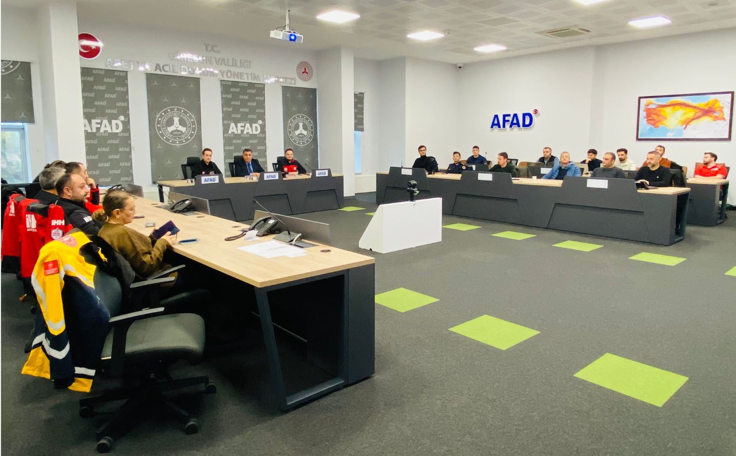 Giresun’da şiddetli yağış ve kar alarmı, AFAD, koordineli müdahale için toplandı