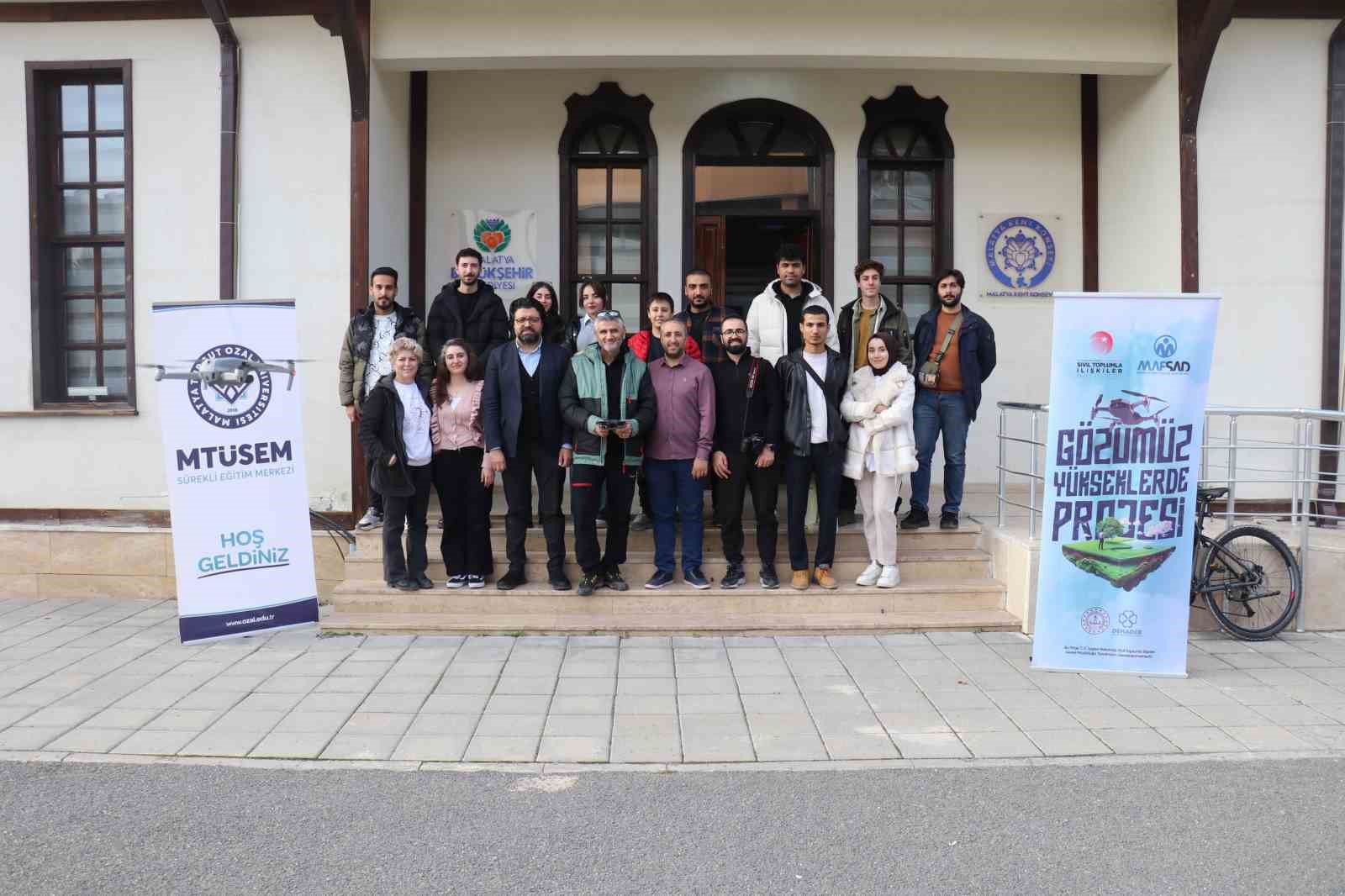 Malatya&rsquo;da dron eğitimine ilgi artıyor
