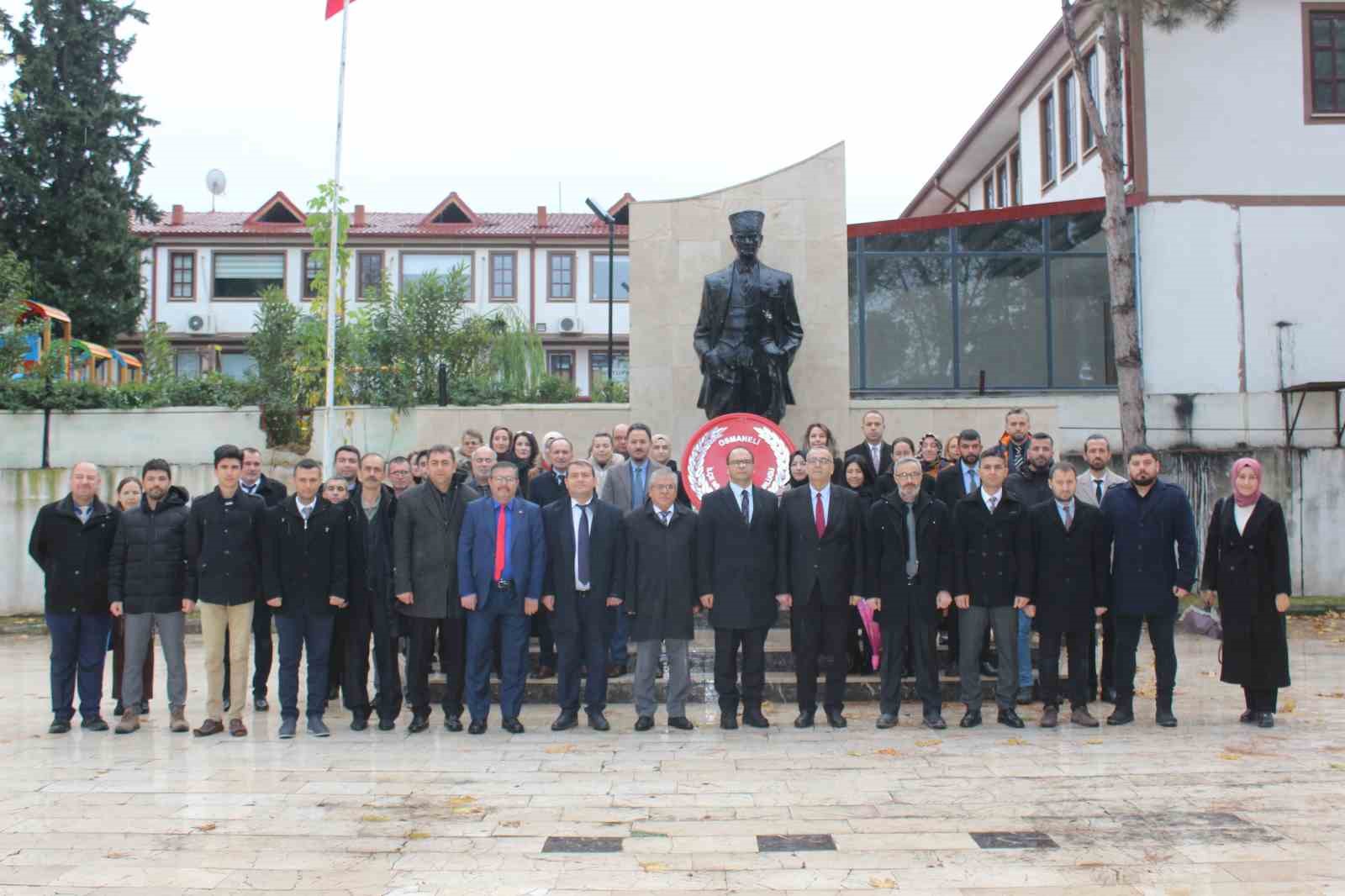Osmaneli&rsquo;de &rsquo;24 Kasım &Ouml;ğretmenler G&uuml;n&uuml;&rsquo; etkinlikleri
