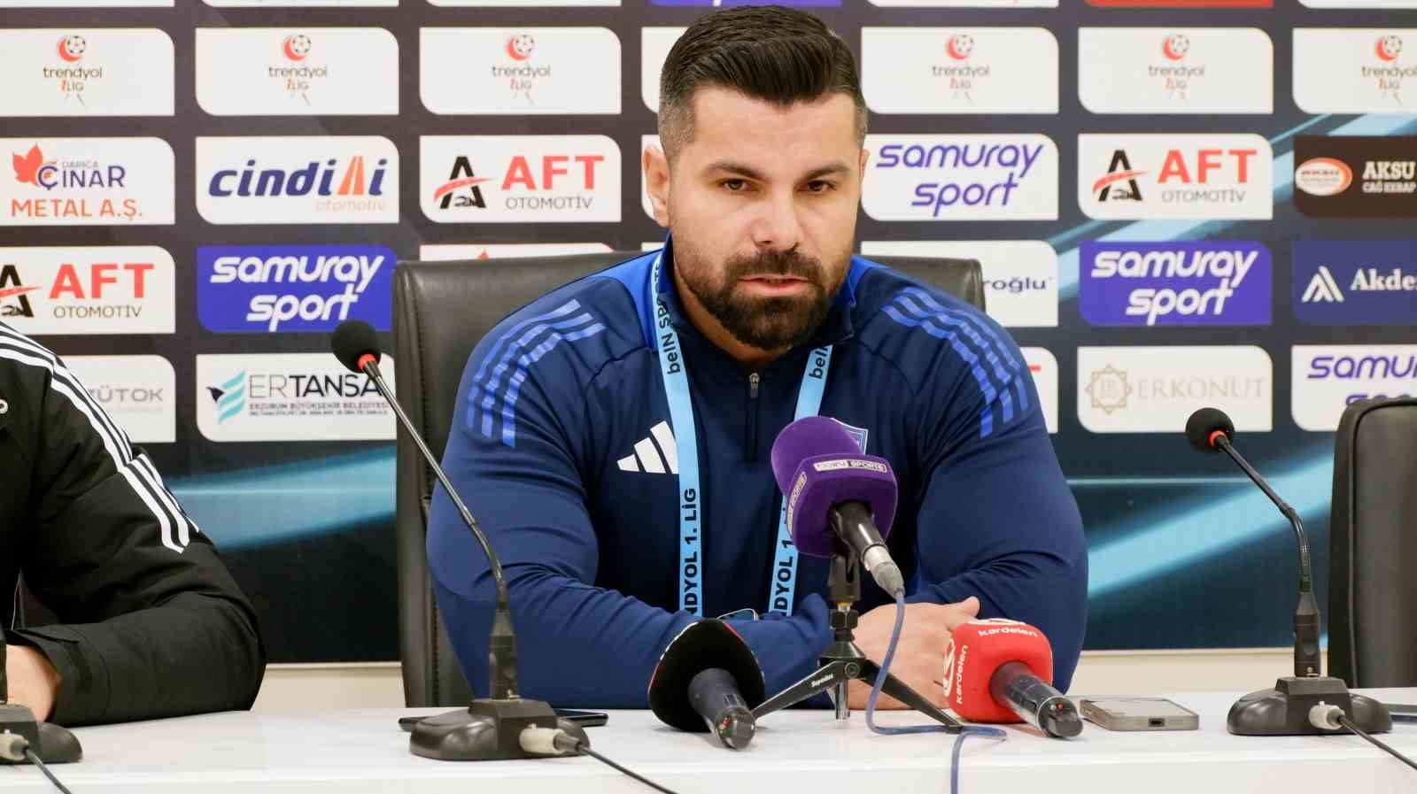 Erzurumspor FK - Fatih Karag&uuml;mr&uuml;k ma&ccedil;ının ardından

