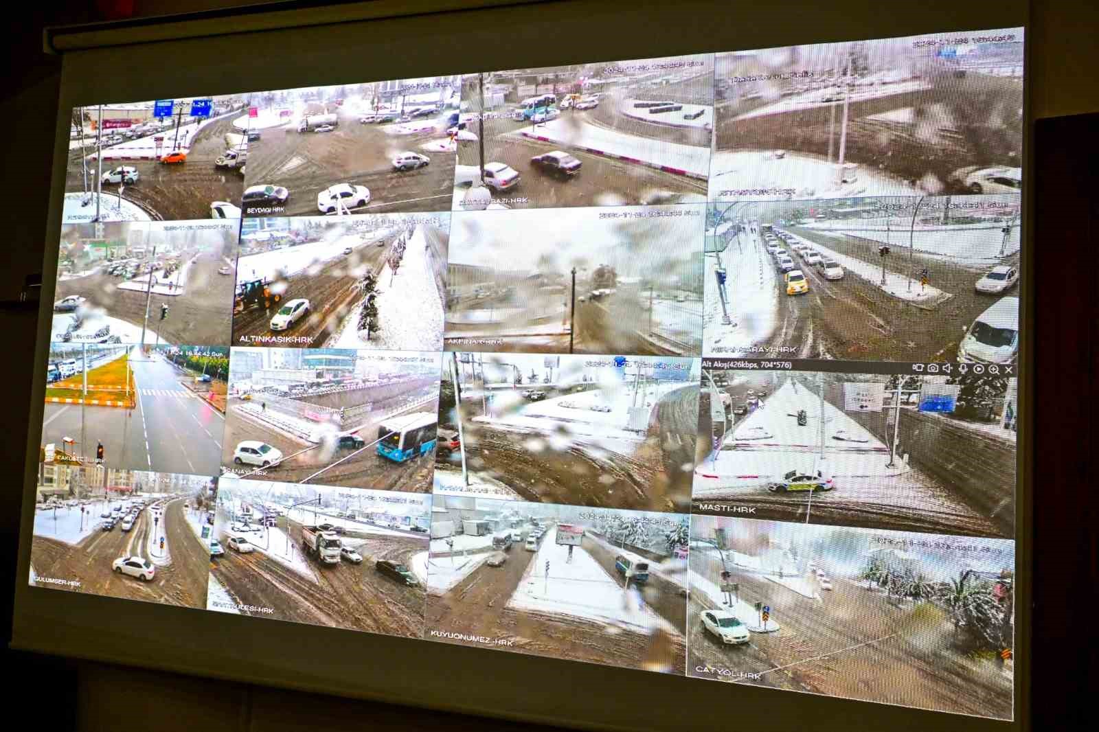 Malatya&rsquo;da B&uuml;y&uuml;kşehir Belediyesi&rsquo;nde kar teyakkuzu
