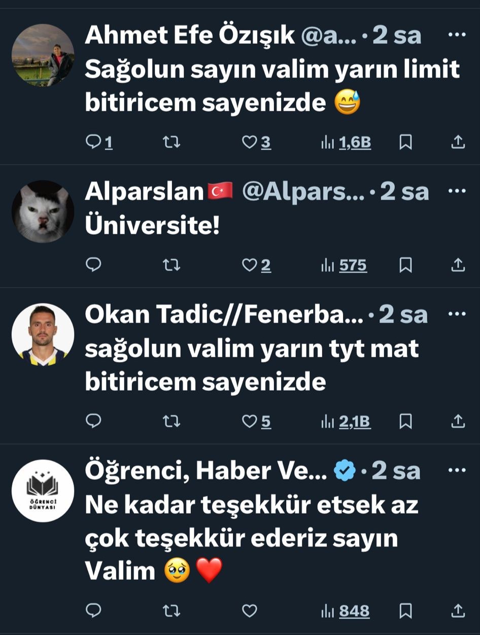 Okullar tatil edildi, öğrencilerden gelen mesajlar güldürdü