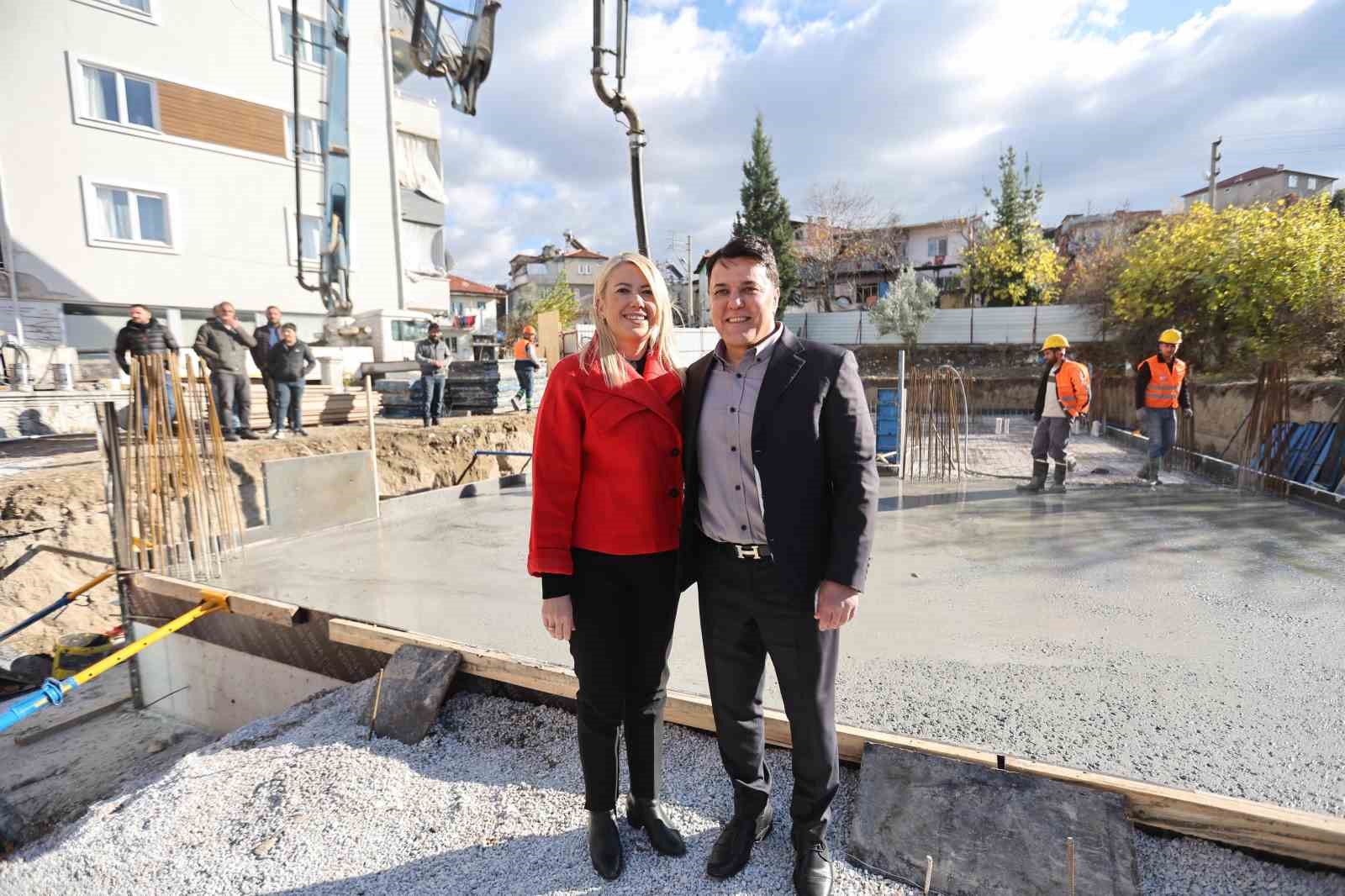 Merkezefendi Belediyesi üçüncü kreşi Mehmet Karataş Kreşinin temeli attı
