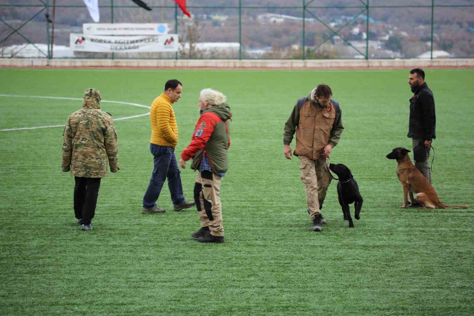 Arama kurtarma köpekleri hakem semineri Çekmeköy’de düzenlendi