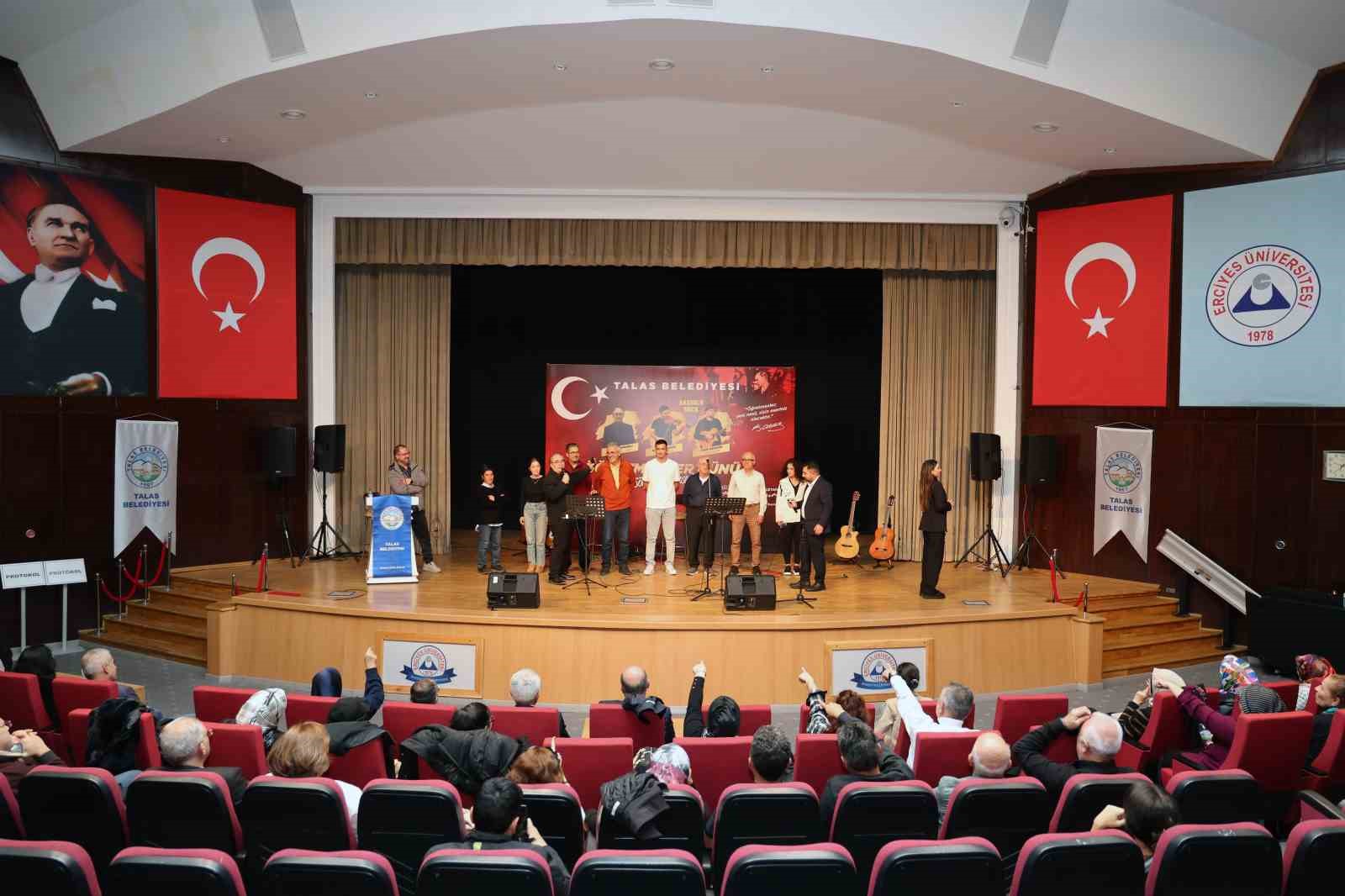 Talas’ta Öğretmenler Günü’ne özel konser ve söyleşi
