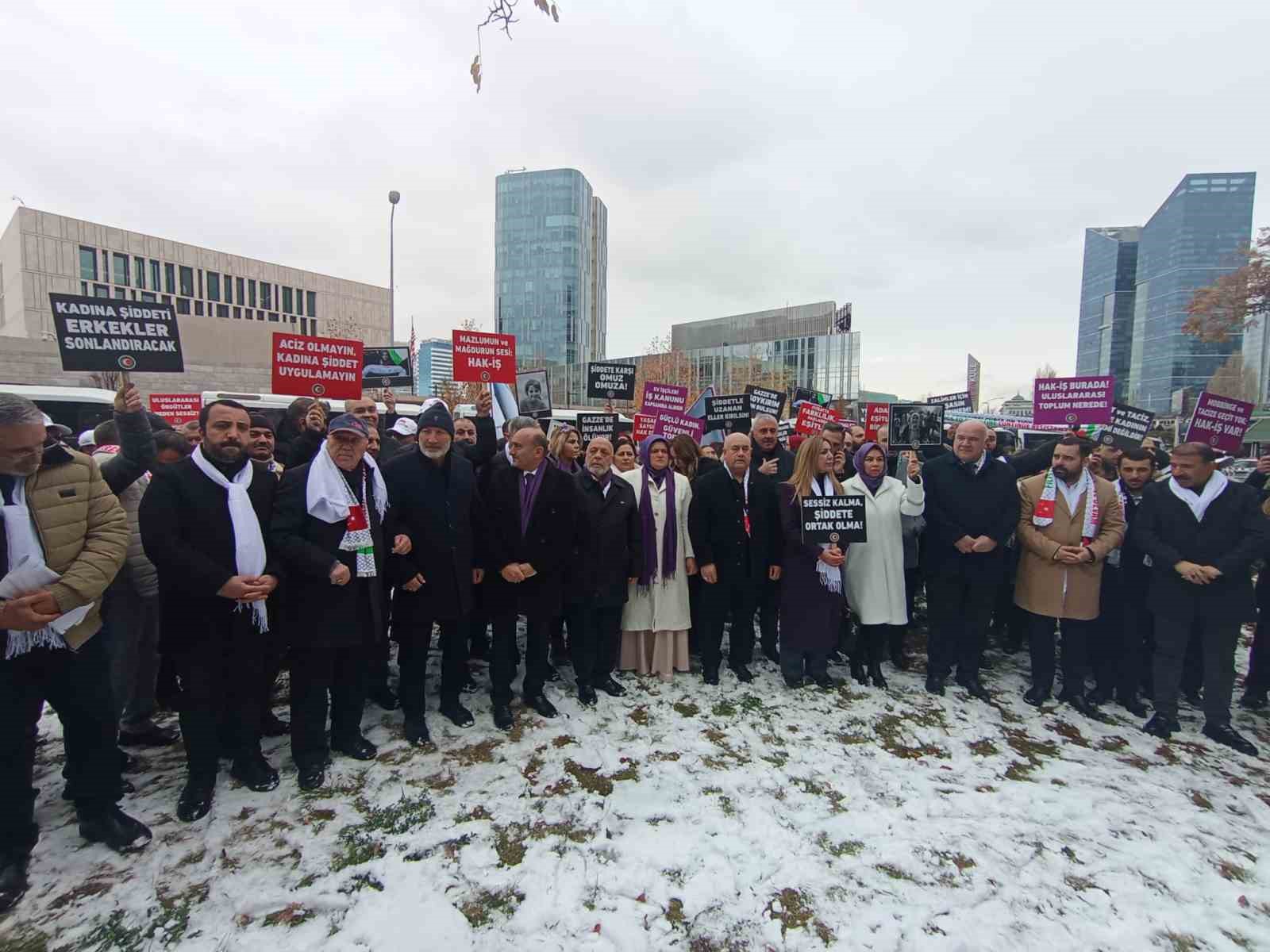 HAK-İŞ Genel Başkanı Arslan: “ILO’nun C190 sayılı ‘Şiddet ve Taciz Sözleşmesi’nin Türkiye tarafından onaylanmasını istiyoruz”
